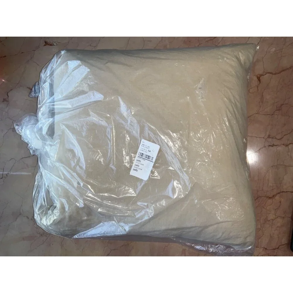 HAWKINS NEW YORK Simple Linen Pillow in Flax 22x22 New Bedding Home Decor